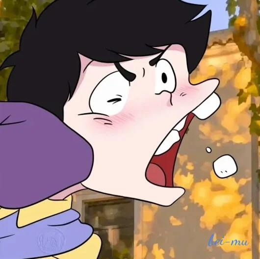 He